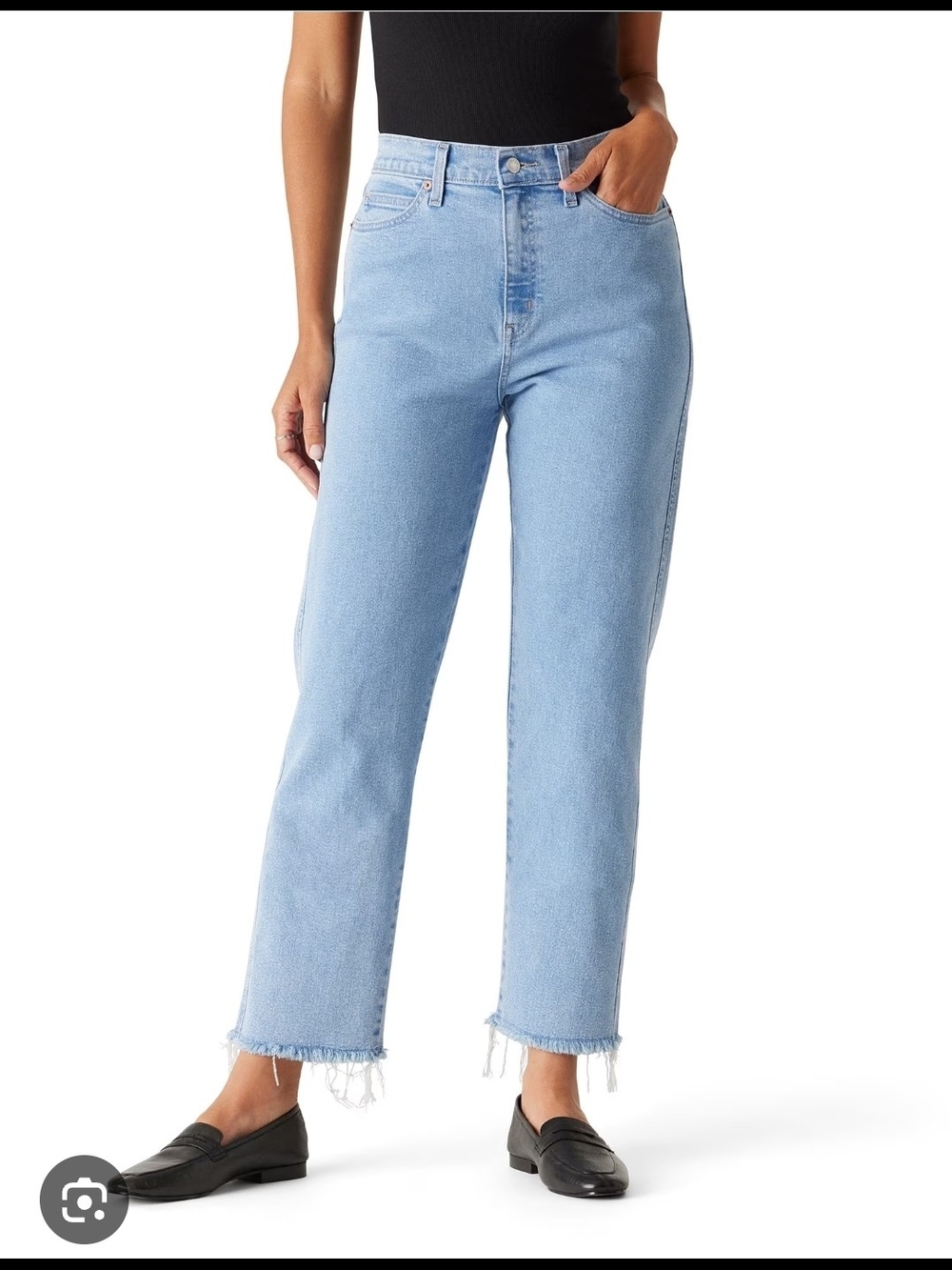 Signature by Levi Strauss High Rise Straight Jeans Size 8